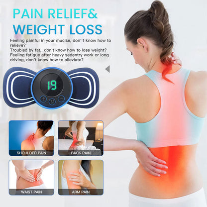 Uppladdningsbar cervikal massageapparat