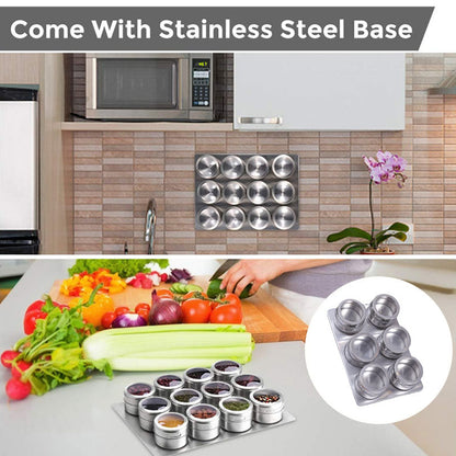 Rostfritt Stål Kryddburk