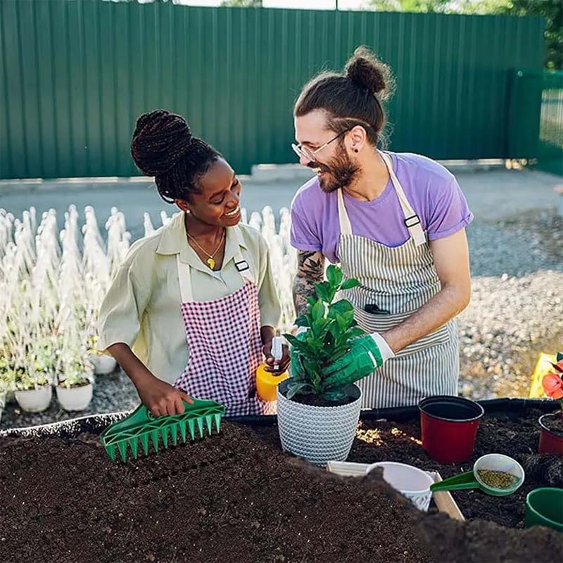 Set för hålslagning för sådd