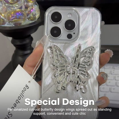 Shining Butterfly Holder Telefonfodral