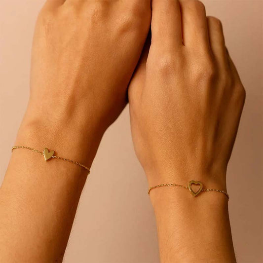 💕"Hjärta vid Hjärta"-dubbelarmbandet – ett band som knyter oss samman💕