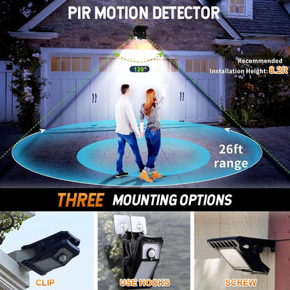 Vattentät solcellslampa