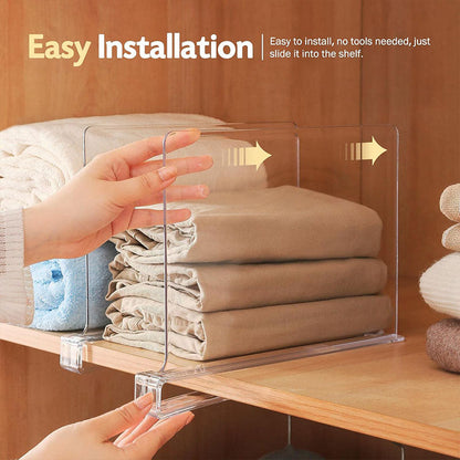 Transparent garderobspanel