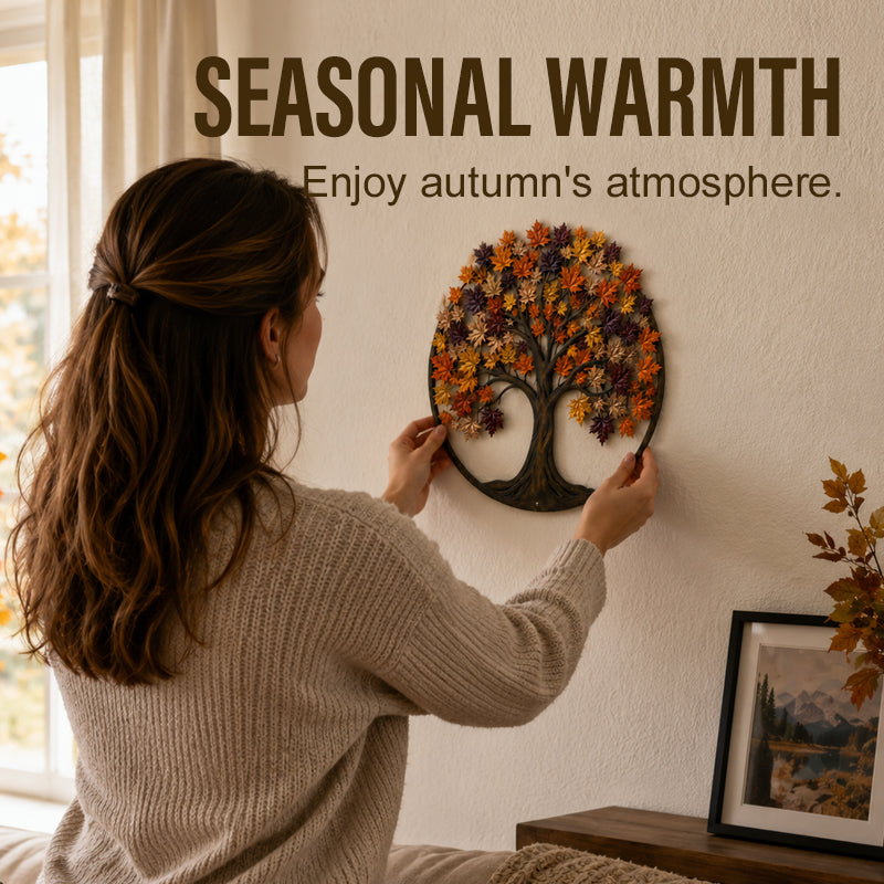 🍂Metal Autumn Tree Metal Wall Art