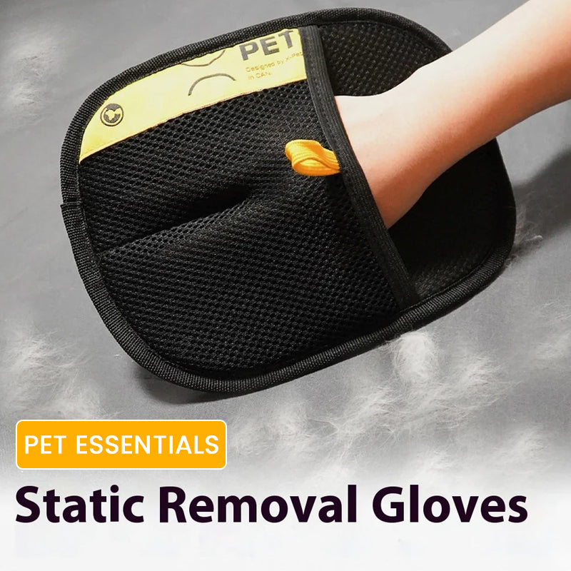 Static Removal Gloves for Pet Hair