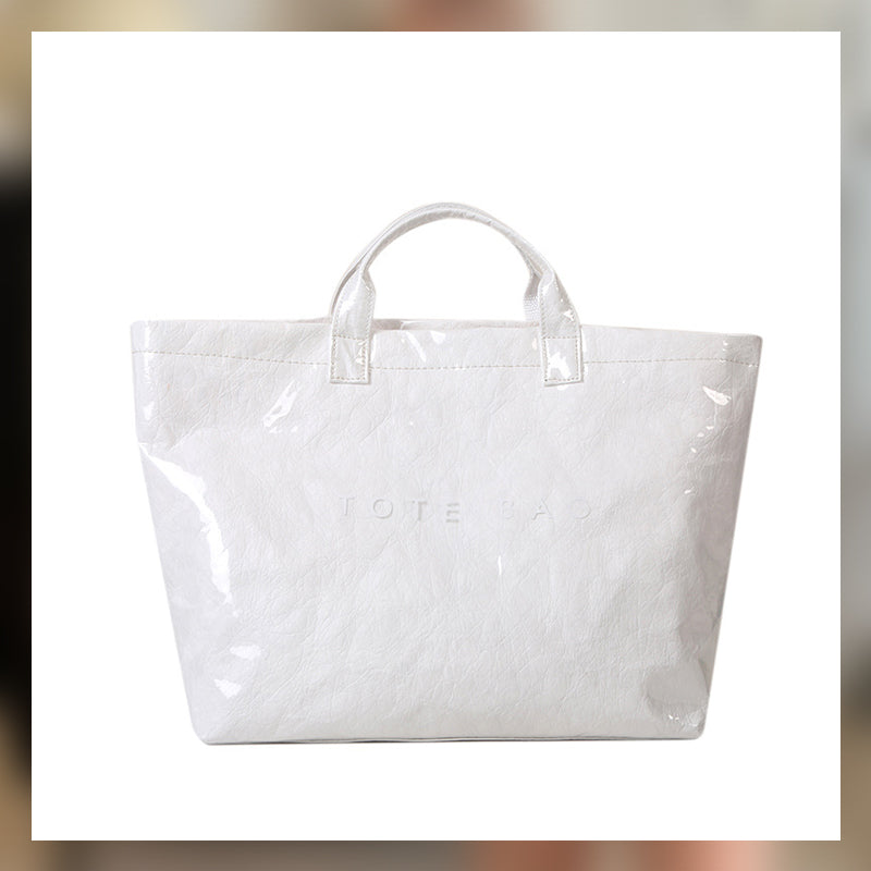 Toteväska med bokstavstryck för kvinnor