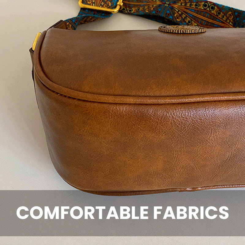 ✨ Ladies vintage Boston axelremsväska - elegans att ta med sig! 👜