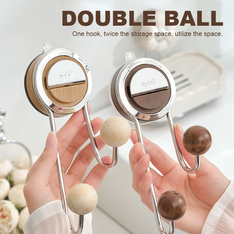 Sugkoppskrok av trä