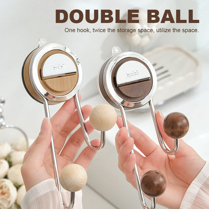 Sugkoppskrok av trä