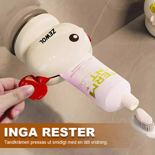 🐳 Valfisk Sugpropps Tandkrämspress – Gör varje tandkrämspress till en glädjefylld upplevelse!