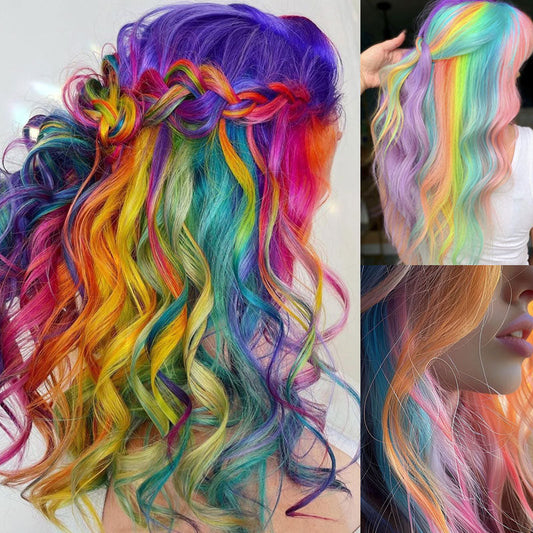 ✨ColorWhirl tillfällig hårfärgskam