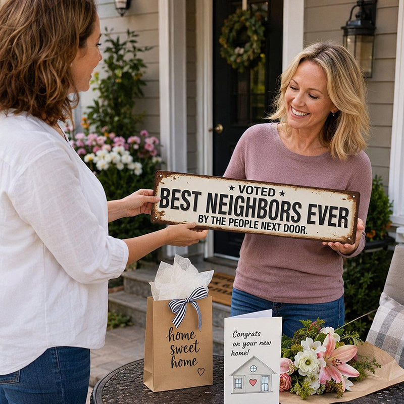 🏡❤️ Best Neighbor Garden Sign