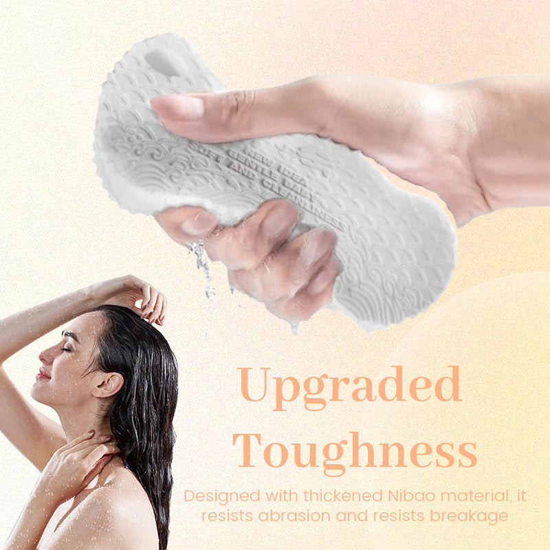 Smärtfri badskrubbsvam