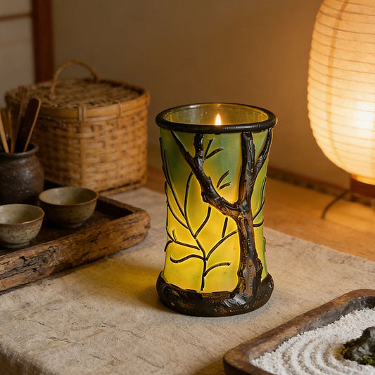 Nature-Inspired Resin Table Lamp