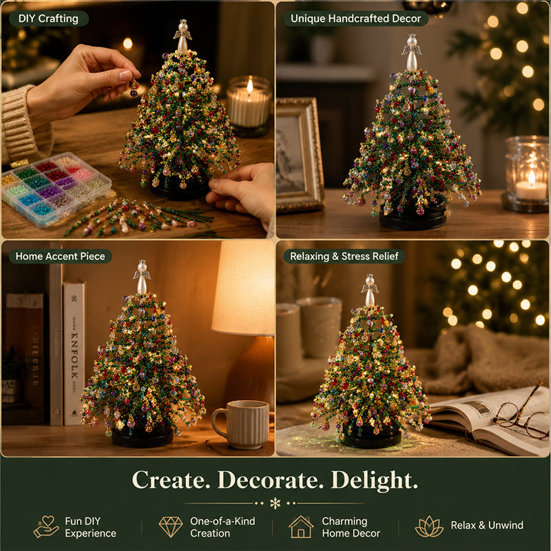 🎄DIY Beaded Christmas Tree Kit