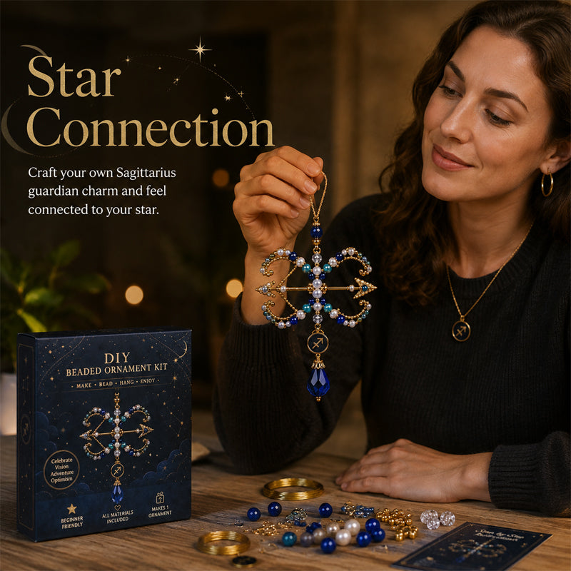 ✨Twelve Constellations Blessing Bead Pendant DIY Set