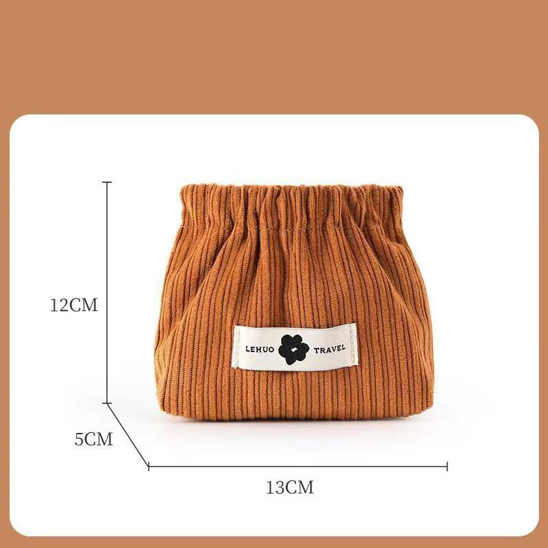 😍Corduroy Elastic Hair Tie Organizer