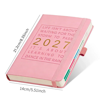 ⚡ A5 2027 One‑Day‑Per‑Page Diary Notebook – Portable, Well‑Organized, Long‑Lasting ✨