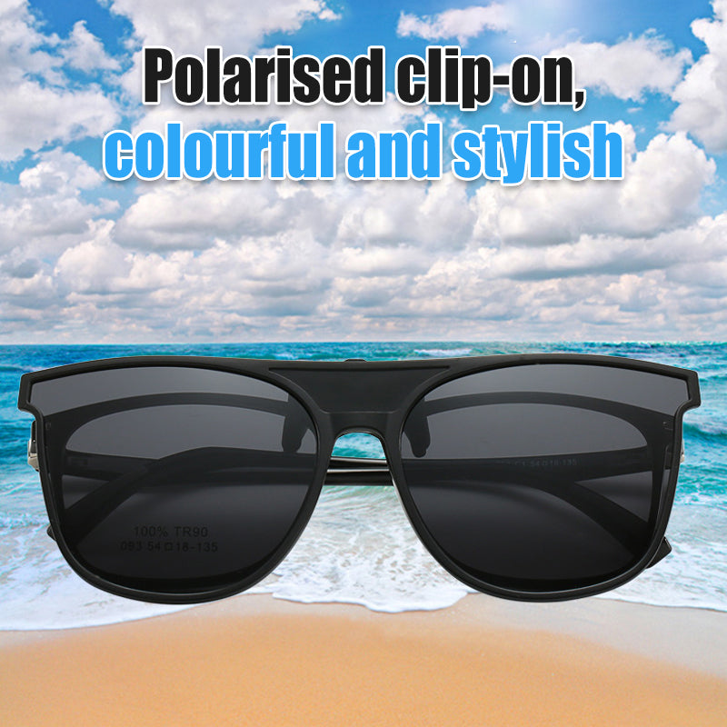 Klämma för solglasögon