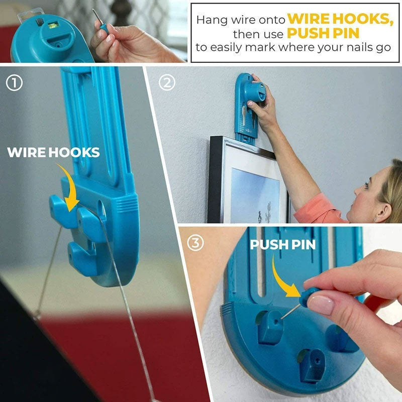 Allt-i-ett-verktyg för upphängning och utjämning av bilder