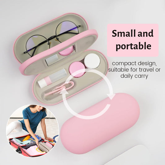 Double-Layer Dual-Purpose Glasses Case