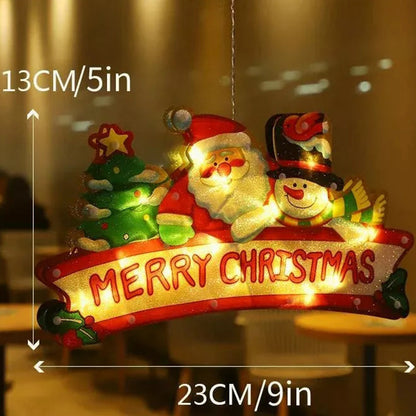 🎄Weihnachtliche Lichterketten im Fenster