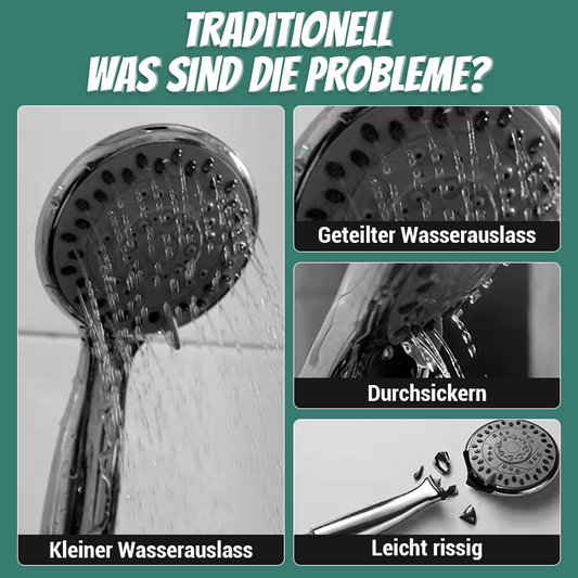 Booster-Duschkopf/Booster duschhuvud