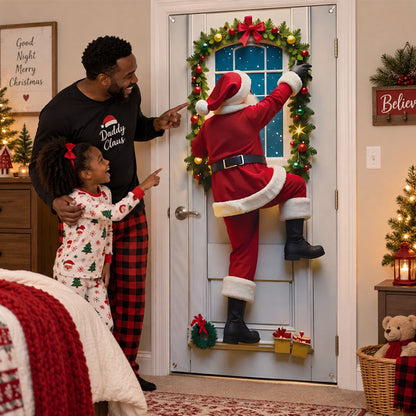 🎄New Christmas Door Cover – Festive Holiday Party Decoration & Door Curtain