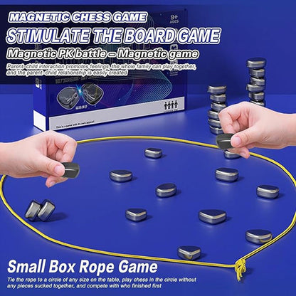 Barns fritidsspel med magnetisk schack