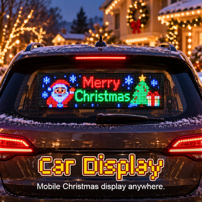 🌀Smart App-Controlled Christmas LED Pixel Display