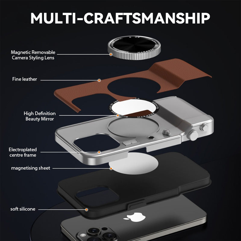 Integrerat fodral för kameratelefon