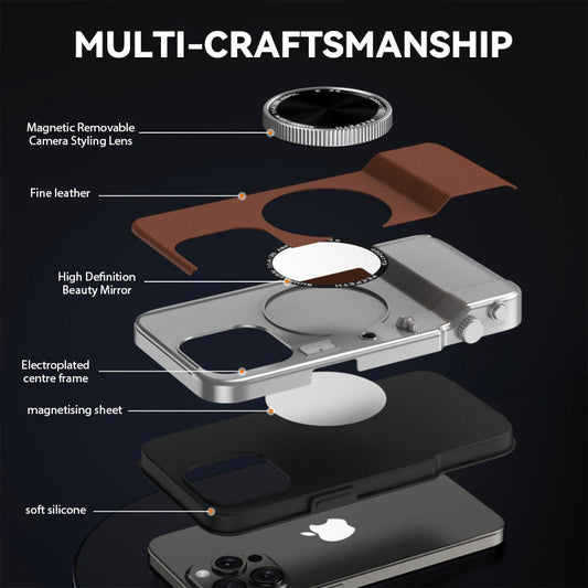 Integrerat fodral för kameratelefon