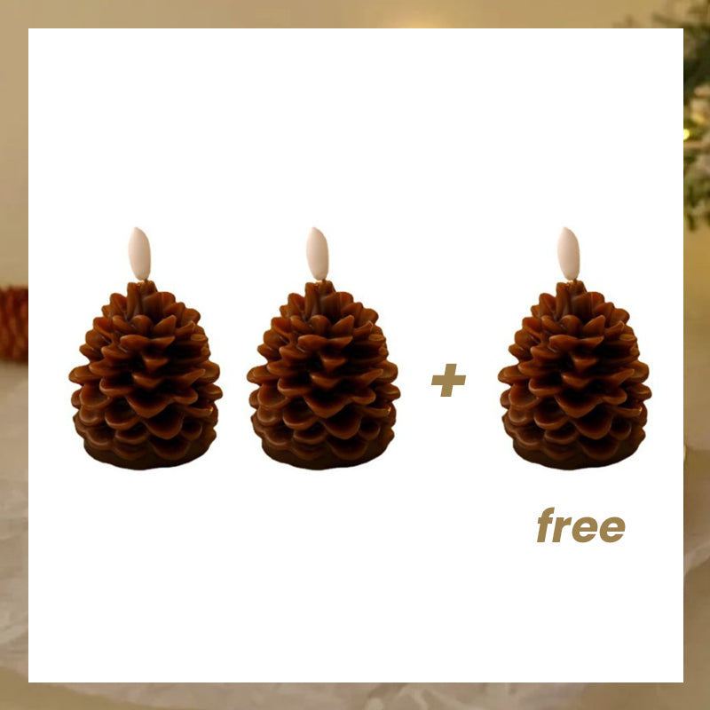 🔥 Flamlöst maskrosstearinljus batteridrivet