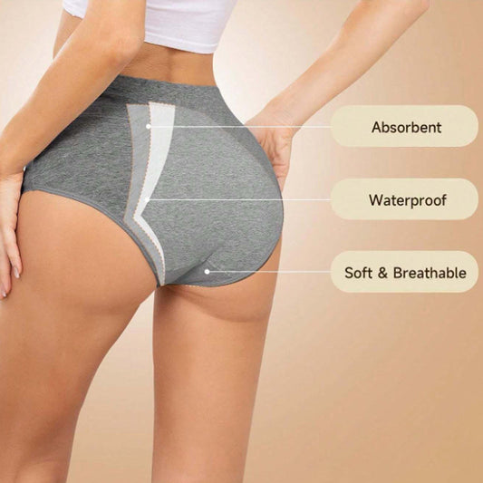 Ligh Waist bomullsunderkläder för kvinnor