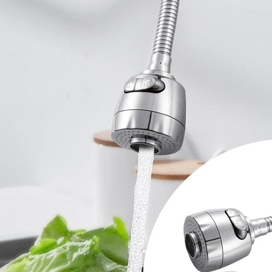 Kökskran förlängningsmunstycke med stänkskydd