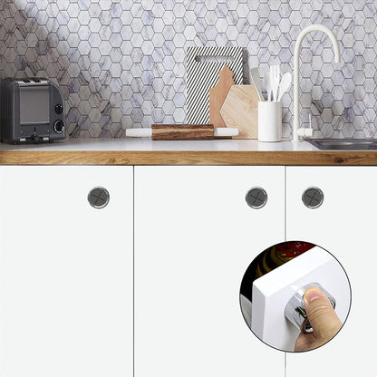 Icke-märkande självhäftande krokar