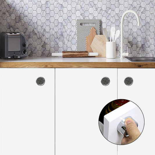 Icke-märkande självhäftande krokar