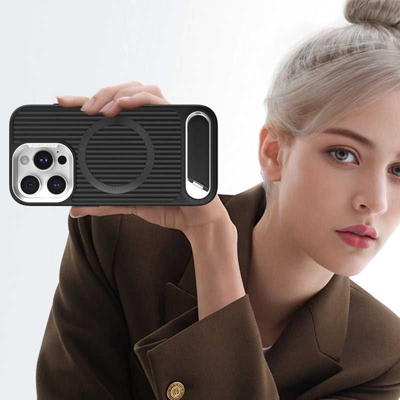 Frostat Telefonfodral Med Magnetfäste