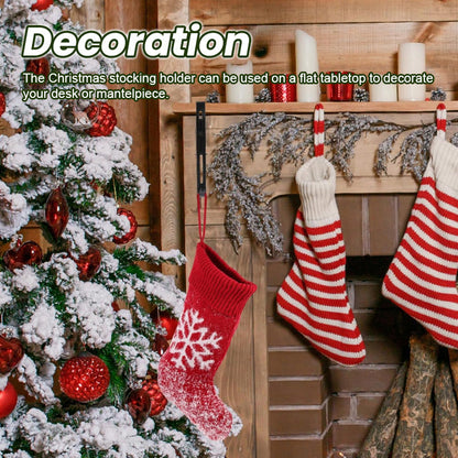 Teleskopisk krok för jul (ett par)