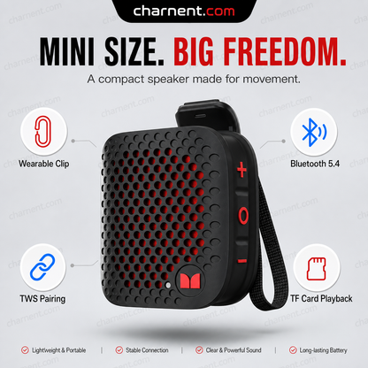 🎵🚲 Waterproof Bicycle Bluetooth Speaker – Clear Sound, Easy Mount & Long Battery Life ⚡