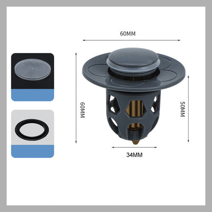Universalavtappningsplugg för tvättställ/Universal sink drain plug