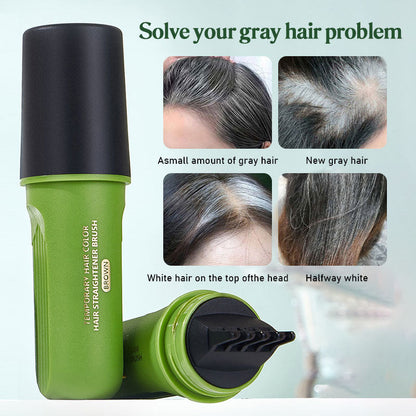 🖌️ Penna för att täcka grått hår – omedelbar färgkorrigering, när som helst!