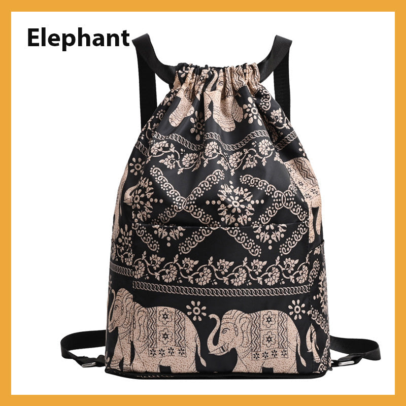 Dragsko Vikbar Stor kapacitet Torr-våt Separation Resa Sport Ryggsäck