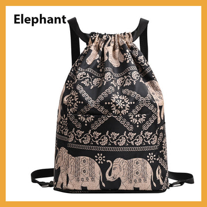 Dragsko Vikbar Stor kapacitet Torr-våt Separation Resa Sport Ryggsäck