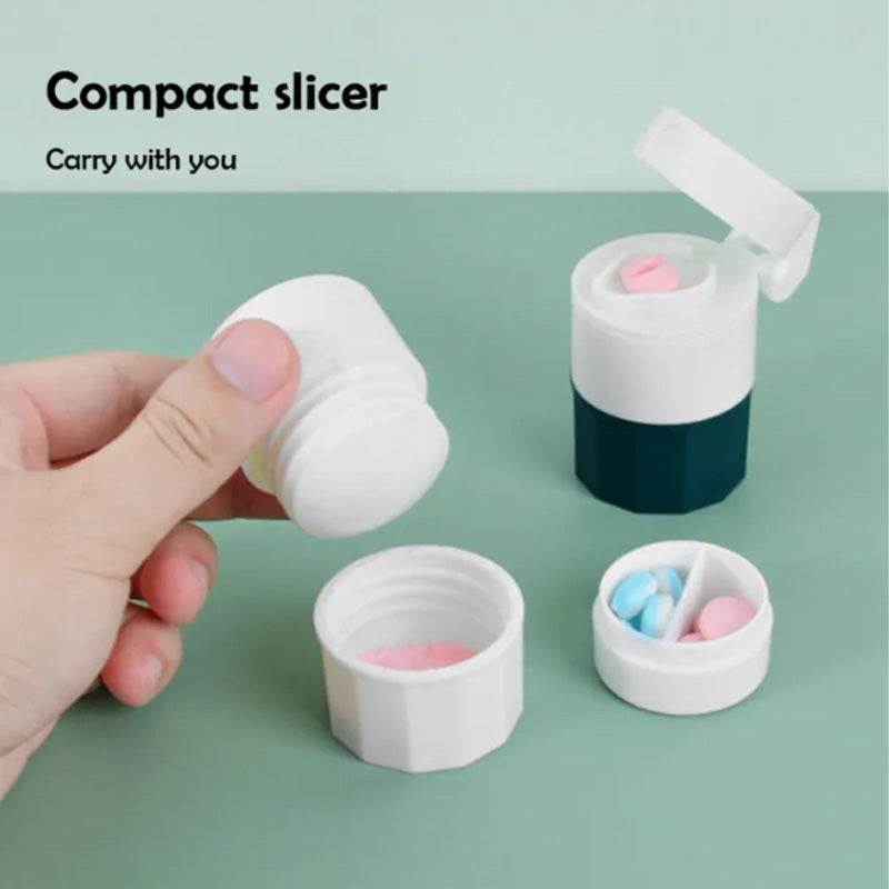 💊 Multifunktionell tablettdelare & krossare | Enkel att ta medicin, omtänksam vård 💊