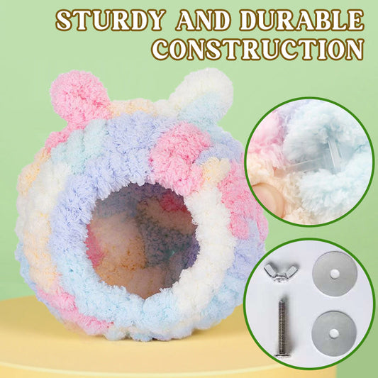 Fågelbon för värme på vinter