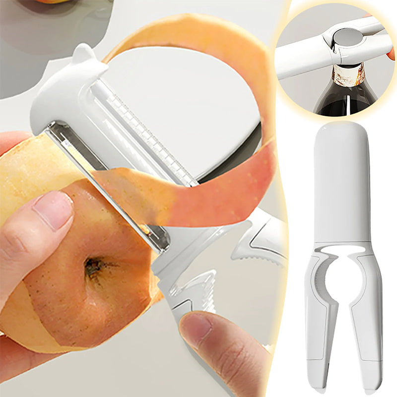 Hushålls Multifunktionellt Skalningsverktyg I Rostfritt Stål