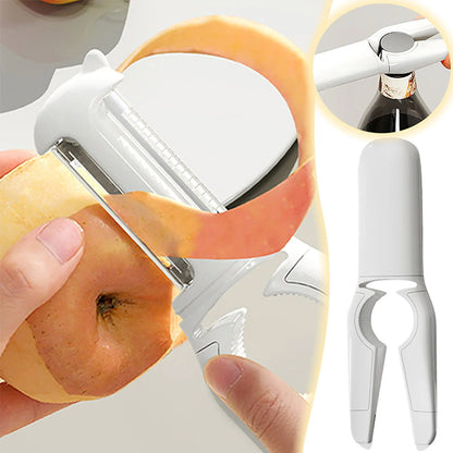 Hushålls Multifunktionellt Skalningsverktyg I Rostfritt Stål