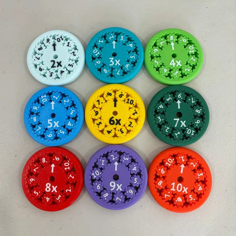 Math Fakta Fidget Spinners