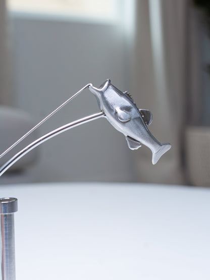 🎣Fiskaren Som Balanserar Skulpturen